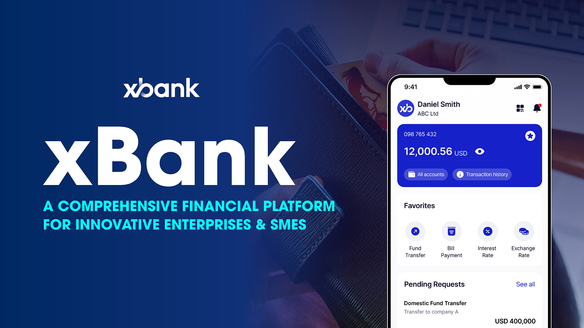 xBank – A Comprehensive Financial Platform for Innovative Enterprises & SMEs